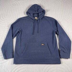 Dickies Sherpa Lined Hoodie Mens Medium Blue Pullover Hooded Sweatshirt